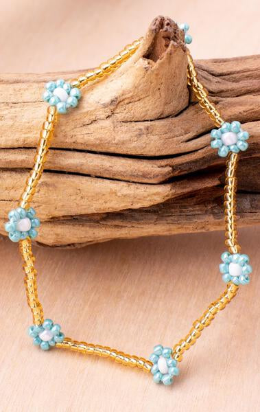 Flower Power Stretch Bracelet | Shop Bali Queen