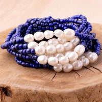 Desert Pearl Stretch Bracelet