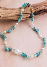Mother of Pearl & Stone Choker | Shop Bali Queen