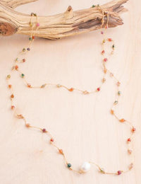 Agate & Pearl Layering Necklace | Shop Bali Queen