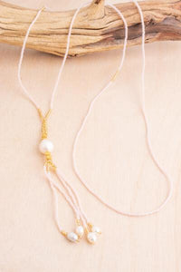 Drops of Pearl Necklace | Shop Bali Queen
