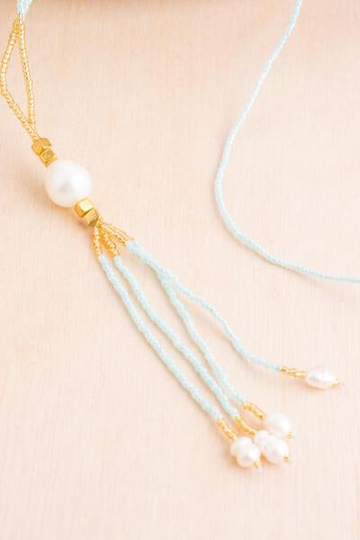 Drops of Pearl Necklace | Shop Bali Queen
