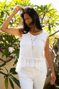 Baby Pom Top | Shop Bali Queen