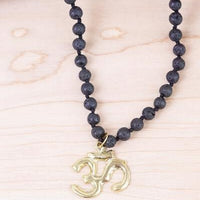 Lava Meditation Necklace
