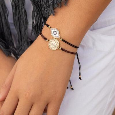 Mosaic Tile Friendship Bracelet 6 Pack | Shop Bali Queen