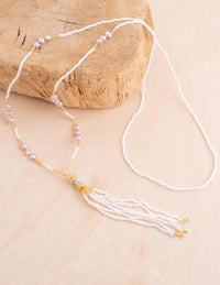 Fresh Water Pearl & Crystal Necklace | Shop Bali Queen