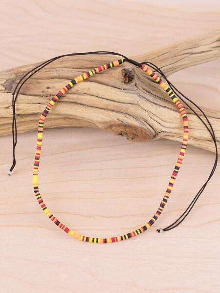 10-Pack Fimo Multicolor Choker