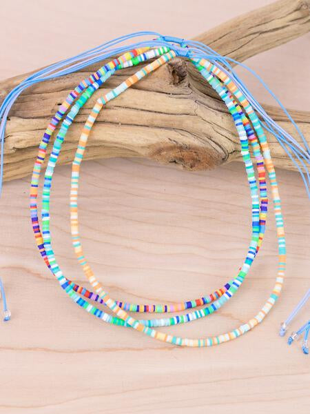 10-Pack Fimo Multicolor Choker