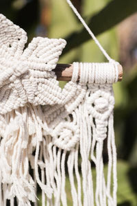 Macrame Flower Wall Decor