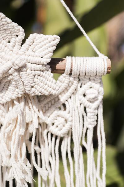 Macrame Flower Wall Decor