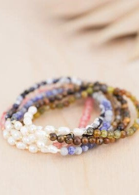 La Perla Lots of Pearls Stretch Bracelet | Shop Bali Queen