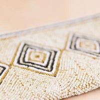Mosaic Beaded Clutch
