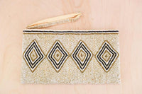 Mosaic Beaded Clutch