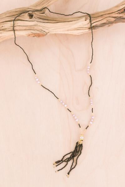 Fresh Water Pearl & Crystal Necklace | Shop Bali Queen