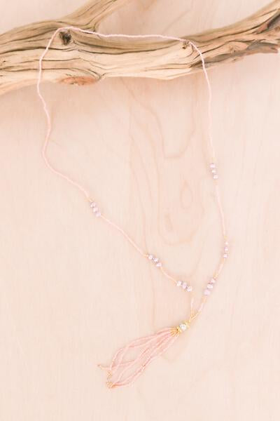 Fresh Water Pearl & Crystal Necklace