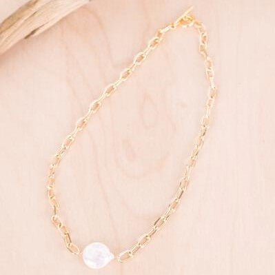 La Perla Gold Toggle Necklace