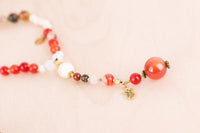 Gemstone Jewels Adjustable Necklace