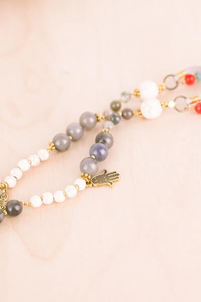 Gemstone Jewels Adjustable Necklace | Shop Bali Queen