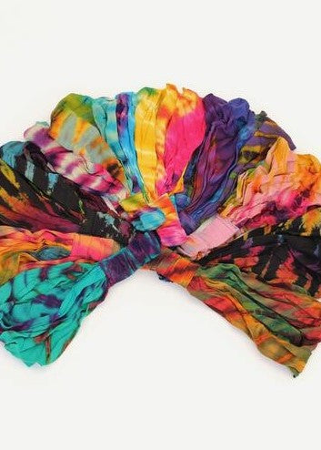 Tie Dye Headband 12-Pack