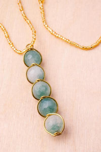 Spiral Stones Necklace | Shop Bali Queen