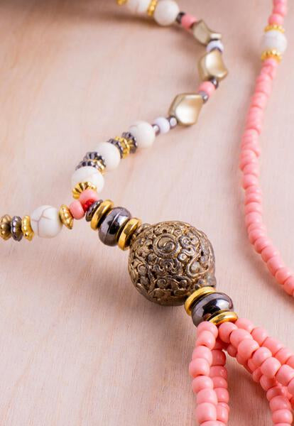Taj Tassel Necklace