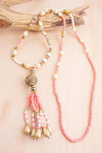 Taj Tassel Necklace
