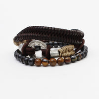 Men's Leather Bracelet Style #10