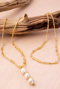Spiral Stones Necklace