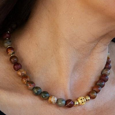 Stackable Stone Toggle Necklace | Shop Bali Queen