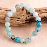 Crystal Stone Stretch Bracelet 8mm | Shop Bali Queen