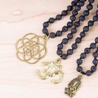 Lava Meditation Necklace