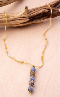 Spiral Stones Necklace | Shop Bali Queen