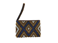 Small Diamond Beaded Coin Bag