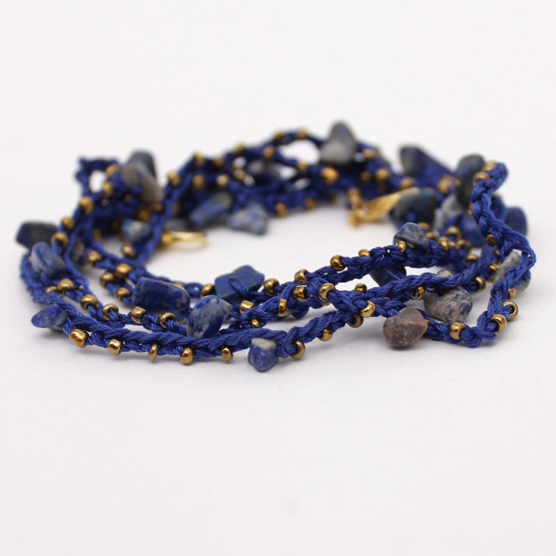Woven Gemstone Eyeglass/Mask Chain | Shop Bali Queen