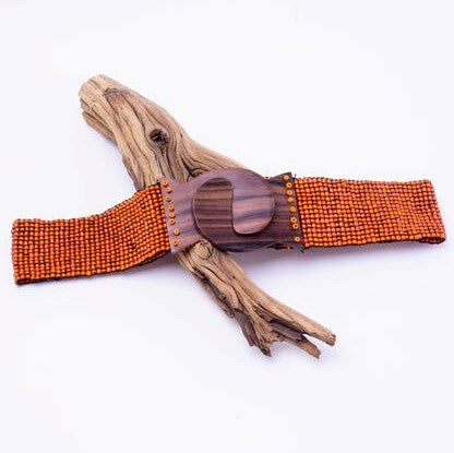 Beaded stretch belt shop