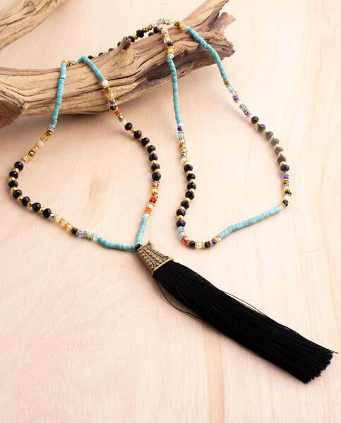 Cleopatra Tassel Necklace