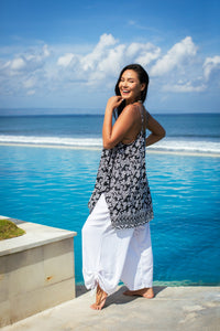 Bali Queen, Coco Rose, Resort Wear, Pool Wear, Bathing Suit Coverup, Summer, Sundress, Summer Style, Beach Boutique, Bali, Travel, Boho Style, Tulum, Embroidery, Trending, Cruise Wear, Vacation, Beach Wear, Insta Beachwear, Lifestyle, Swim, Caftan, Shop Online, Long Caftan, Lounge Wear, Jasmine, Chandelier top.