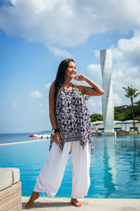 Bali Queen, Coco Rose, Resort Wear, Pool Wear, Bathing Suit Coverup, Summer, Sundress, Summer Style, Beach Boutique, Bali, Travel, Boho Style, Tulum, Embroidery, Trending, Cruise Wear, Vacation, Beach Wear, Insta Beachwear, Lifestyle, Swim, Caftan, Shop Online, Long Caftan, Lounge Wear, Jasmine, Chandelier top.