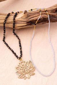 Leaping Lotus Necklace