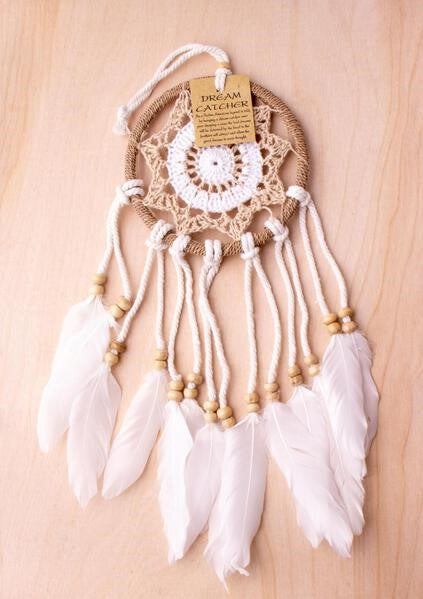 5" Burlap Dreamcatcher