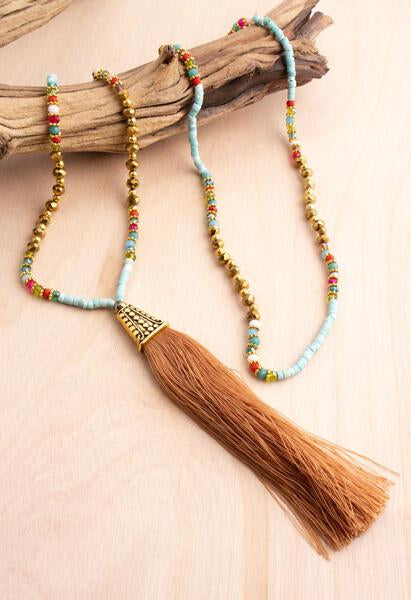 Cleopatra Tassel Necklace