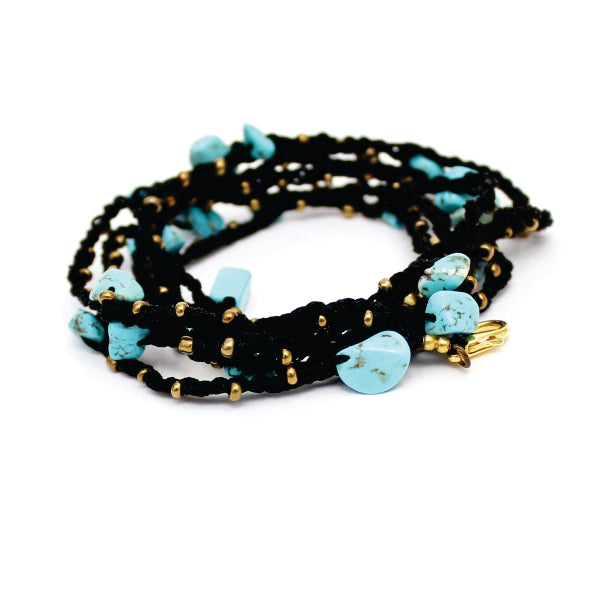 Woven Gemstone Eyeglass/Mask Chain | Shop Bali Queen