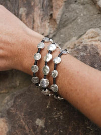 Round Paisley Alloy Bracelet #41