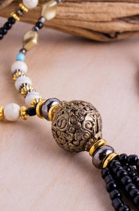 Taj Tassel Necklace
