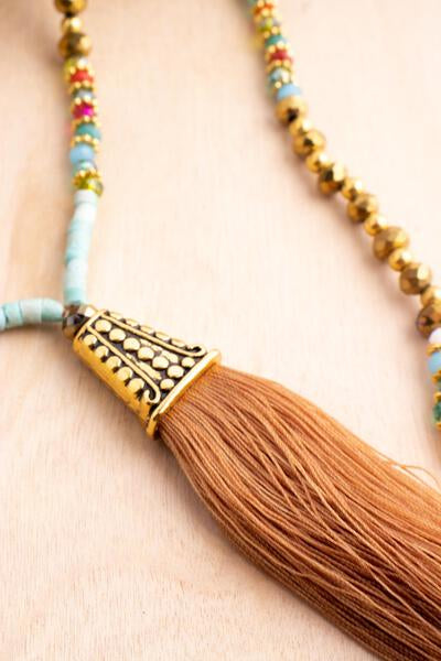 Cleopatra Tassel Necklace