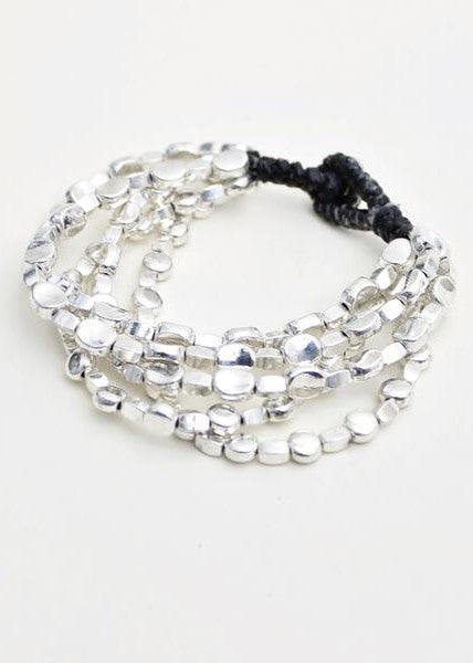 5 Strand Oval Premium Alloy Bracelet