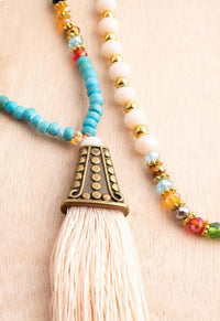 Cleopatra Tassel Necklace