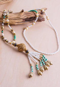 Taj Tassel Necklace