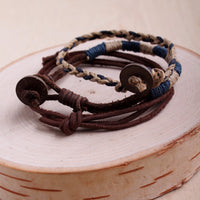 Men's Leather Bracelet Style #5