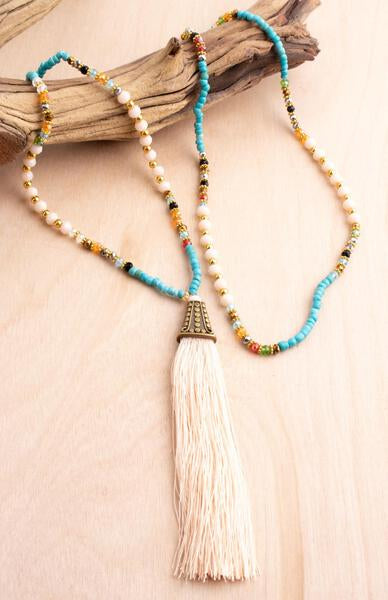 Cleopatra Tassel Necklace